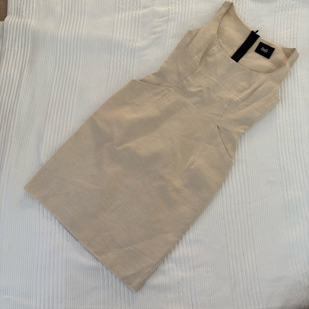 D&G Beige Mini Dress